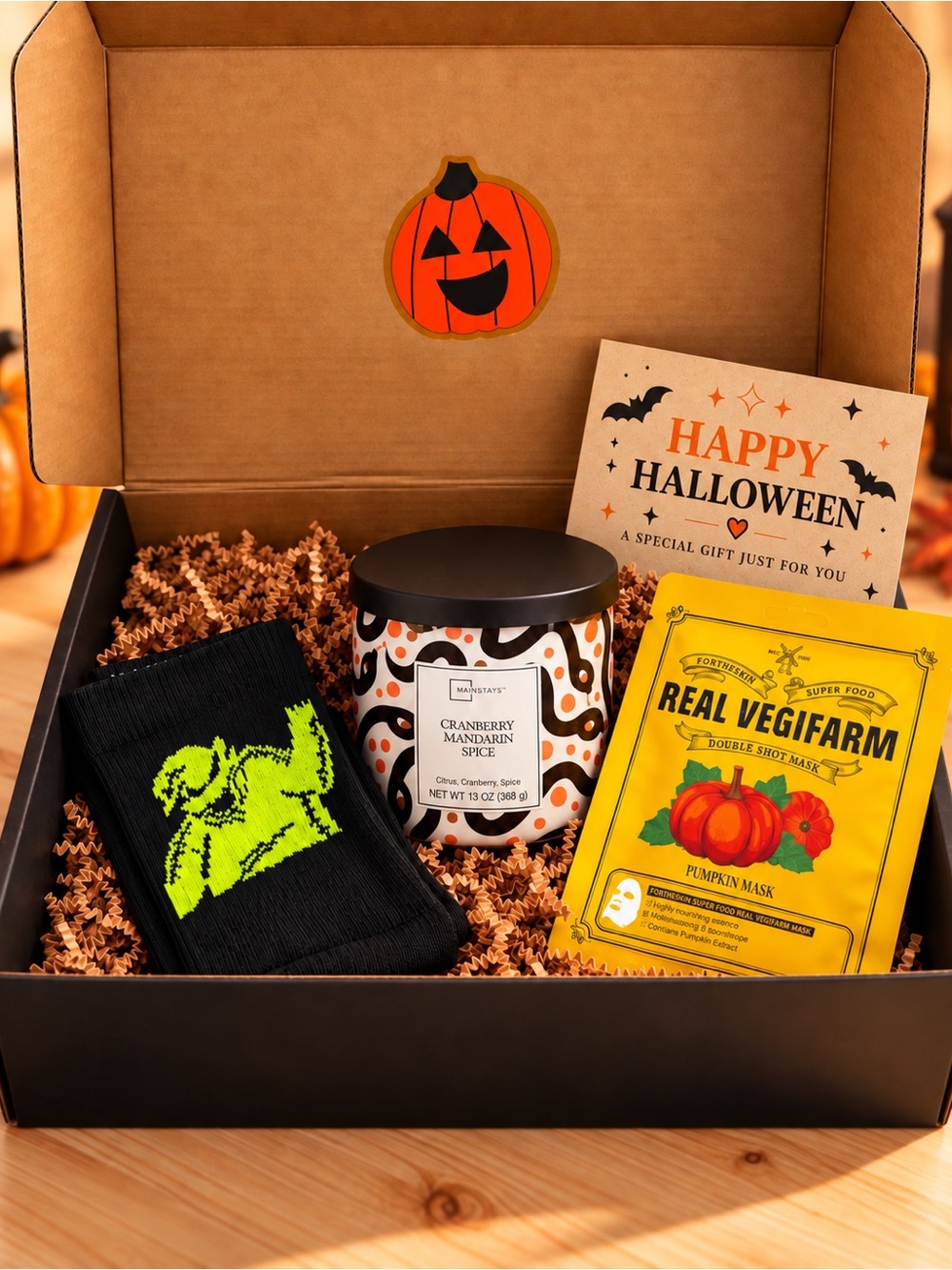 Halloween Gift Box Cozy Spooky Gift Set